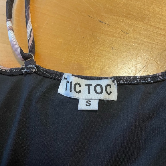 TIC TOC Cropped Molded Cup Corset/Bustier Size Small - Picture 2 of 9